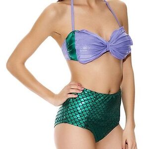 Disney Purple and Green Swimwear